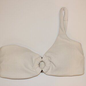 One Shoulder White Bikini Top - NEVER WORN